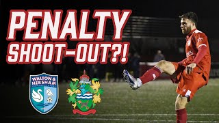 PENALTY SHOOTOUT WampH vs Chertsey Town  Full Highlights [upl. by Atiuqer]