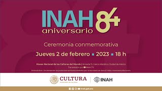 Ceremonia conmemorativa 84 aniversario del INAH [upl. by Alderman]