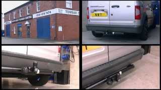 Ford Transit Connect Witter towbar [upl. by Llekim275]