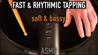 ASMR Fast amp Rhythmic Tapping  Soft amp Bassy  No Talking [upl. by Britteny684]