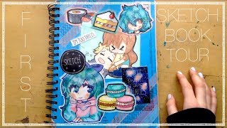 ☆FIRST SKETCHBOOK TOUR☆  10000 Subscriber Special [upl. by Reppiks]