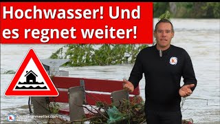 Großes Weihnachtshochwasser Sehr angespannte Lage es regnet weiter [upl. by Papotto708]