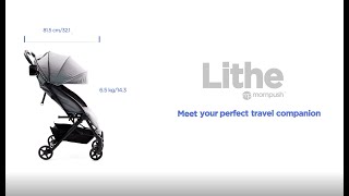 Mompush Lithe Lightweight Stroller [upl. by Lamb]