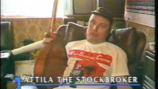 Attila the Stockbroker BBC News at One March 1989 [upl. by Marquez]