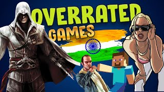 Indias Most Overrated Games  Indian Gaming Community  Gamecazm [upl. by Nayllij]