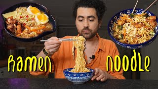 Çabuk Noodle Kullanarak Harika Bir Ramen ve Noodle Yapmak [upl. by Hassadah]