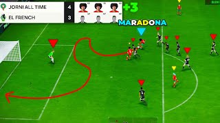 JUEGO con MARADONA en FIFA HATTRICK [upl. by Nosylla]