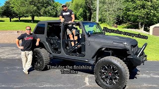 Jeep JK WranglerStarwood MotorsNemesis inner fenders and more [upl. by Araid]