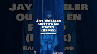 JAY WHEELER OUTFITS EN quotPACTO REMIXquot 🤝 jaywheeler anuel anuelaa reggaeton outfitideas [upl. by Corliss]