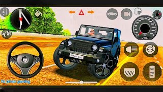 Dollar song Modified Mahindra Thar  Offroad Stunt Driving Gameplay Indian Cars Simulator 3D 😈 [upl. by Letsirc]