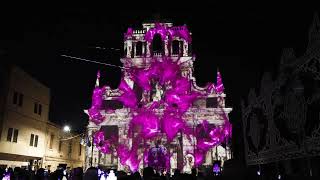 Video Mapping  Santa Venera  Avola 2024 [upl. by Eelorac998]