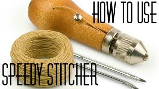 How To Sew using a Speedy Stitcher [upl. by Supmart]