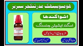 Ashwagandha Homeopathic Mother Tincture Review  Ashwagandha Benefits [upl. by Rednasyl]