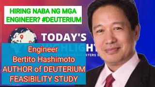 DEUTERIUM UPDATE FILIPINO ENGINEERS BE READY [upl. by Lamee]