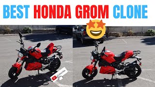 SUPER FUN AMIGO MORRO 50 HONDA GROM CLONE REVIEW [upl. by Melvin228]