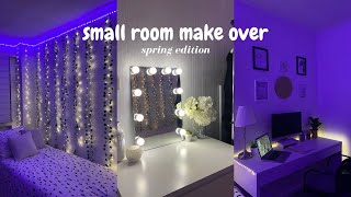 small room make over  je redécore et réorganise ma chambre pour le printemps ✨ [upl. by Ainsworth]