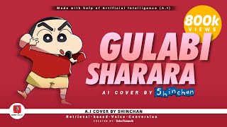 Gulabi Sharara  Thumak Thumak  Shinchan AI Voice [upl. by Euqinomahs]