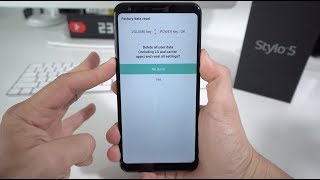 How To Factory Reset LG Stylo 5  Hard Reset [upl. by Eirojram]