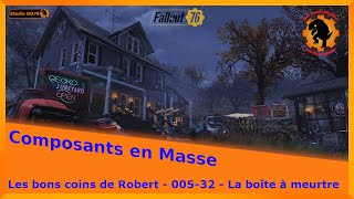 Fallout 76  Composants en Masse  Béton  00532  La Boîte à meurtre [upl. by Sivrep]