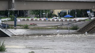 Eingestürzte Brücke in Dresden Aufräumarbeiten an Carolabrücke abgeschlossen [upl. by Amathiste]