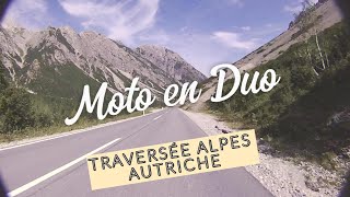 On a traversé les Alpes Autriche à moto  astucemoto voyagemoto motoenduo [upl. by Aubrey550]