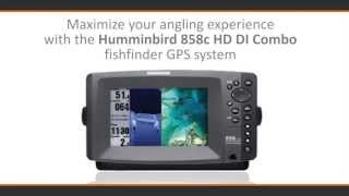 Humminbird 858c HD DI Combo  The BEST Fishfider Units [upl. by Ynohtnael]