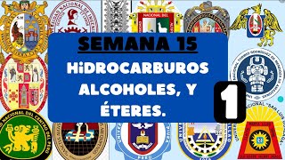 Hidrocarburos aromáticos alcoholes y éteres SEMANA 15 1 [upl. by Rebane]