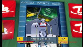 ski alpin 2005 kitzbuhel austria gameplay ita [upl. by Darlleen]