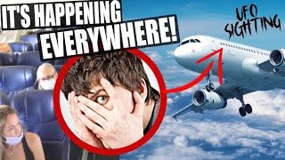 quotMASSIVEquot UFO Freaks Out ENTIRE AIRPLANE Best New Alien Videos 2024 [upl. by Luciano]