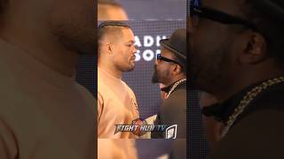 Derek Chisora STEPS to Joe Joyce amp tells him he’d HEADBUTT him [upl. by Bailey917]