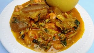 River state native Soup  All About Making Nigerian Soups [upl. by Waldon]