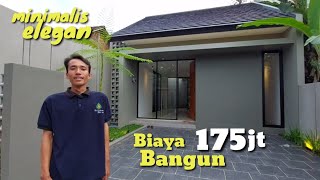 Eps 2 Rumah Minimalis Super Keren Biaya Bangun Hanya 175 jt  kontraktor jasabangunrumah [upl. by Helbonnas]