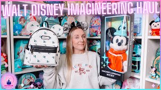 Walt Disney Imagineering Haul Vlog Disney D23 Gold Member Loungefly Mini Backpack Mickey Mouse Unbox [upl. by Eiznikam]