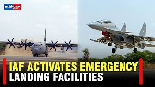 Gagan Shakti24 Emergency Landing Facilities activated by IAF across India for its aircraft [upl. by Nehpets]