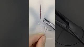 Tutorial de sutura de colchón horizontal cirugia cirujana sutura nudos veterinaria medicamento [upl. by Nivrek468]