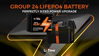 Perfectly Sized Power Upgrade LiTimes Group 24 LiFePO4 Battery [upl. by Cerelly]