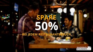 Der Schlemmerblock – Spare 50 bei deinem nächsten Restaurantbesuch [upl. by Ingmar537]