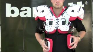 American Football Ribs Protection MMBP01 by barnett [upl. by Aztirak]