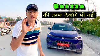 Nexon पे बैठ गये तो Brezza क्या सब भूला देगी  Tata Nexon facelift drive review petrol manual [upl. by Chapel]