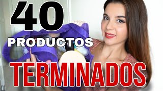 ✅ PRODUCTOS TERMINADOS  Casi 40 PRODUCTOS de Mercadona Primor Maquillalia [upl. by Geer]