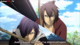 Hakuouki Okita Souji vs Saito Hajime [upl. by Teodora]