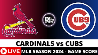 ST LOUIS CARDINALS VS CHICAGO CUBS LIVE ⚾️ MLB Game Score Radio JUN 16 2024 [upl. by Ysset558]