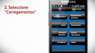 Vodafone MB Phone Android  Carregamentos [upl. by Magena510]