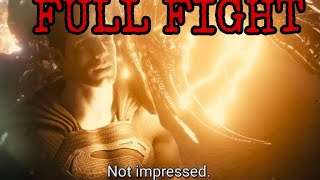 JUSTICE LEAGUE SNYDER CUT BLACK SUPERMAN VS STEPPENWOLF FINAL BATTLE  FULL FIGHT [upl. by Oza28]