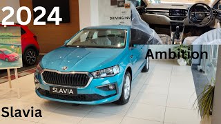 Skoda Slavia2024 Second Base Model Ambition 😎Most Value For Money Varient Detail Reviewviral [upl. by Biagi]