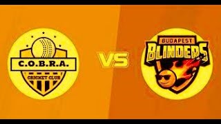 Cobra Cricket Club vs Budapest Blinders Live Score Streaming Match 10 ECS Hungary T10  Live Cricket [upl. by Refinne247]