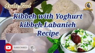 Kibbeh with Yoghurt kibbeh Labanieh Recipe arabicfood food [upl. by Jarrett]