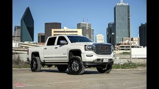 LADY OWNED LIFTED 2018 GMC DENALI IN DFW 22X12 HOSTILE FORGED WHEELS [upl. by Immat]