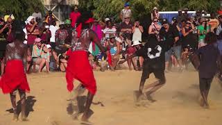 Aboriginal dancing from BarungaBeswick [upl. by Ing472]