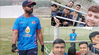 meet by Ajinkya Rahane 😍 ll Ranji trophy 🏆🥇 ll moin ul haq stadium in Patna 👍 [upl. by Aala]